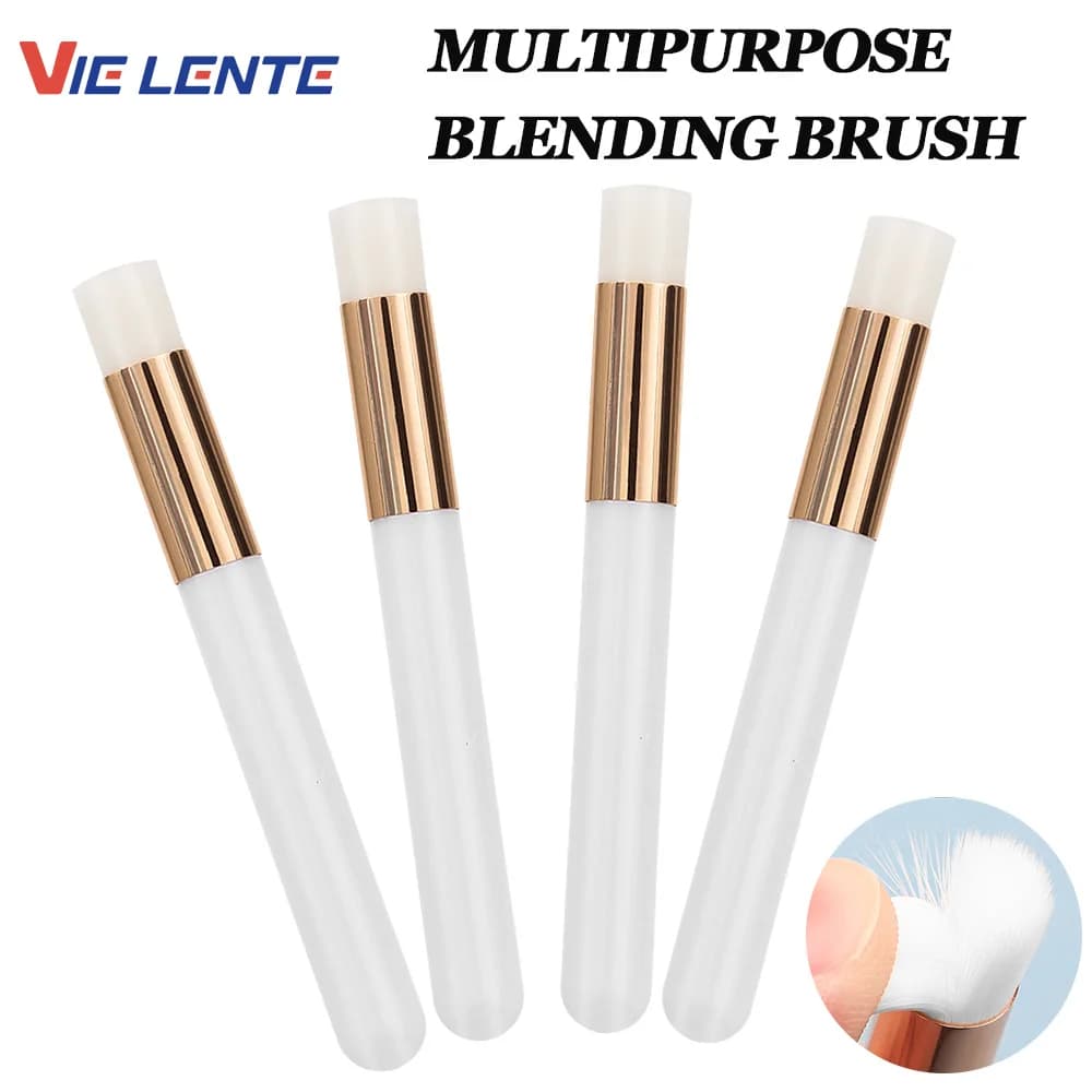 4pcs/set 1Cm Diameter Blending Brush for Mixing Ink A Breeze Painting Small Hand Tools DIY Scrapbooking Paper Card Multipurpose