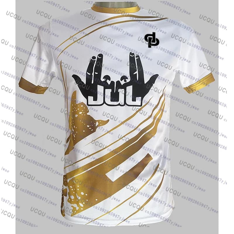 2025 New JUL T-shirt Uomo Donna Traspirante ad asciugatura rapida Training DP Maglia da calcio Moda estiva Casual Sport T-shirt da uomo