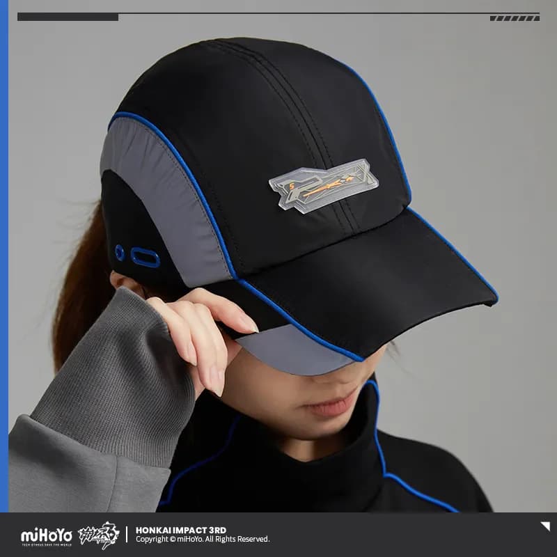 [Genuine] miHoYo Game Bronya Hat Honkai Impact 3rd Herrscher of Truth Series Baseball Cap Sun Hat Costume Prop Cosplay Xmas Gift