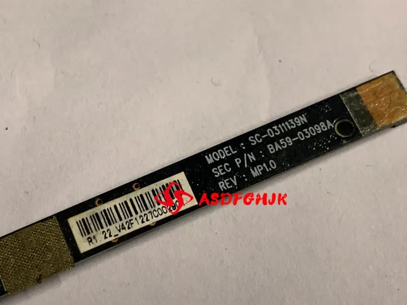 Original for Samsung NP300V NP305 Series Webcam Camera Card BA59-03098A Test OK Free Shipping