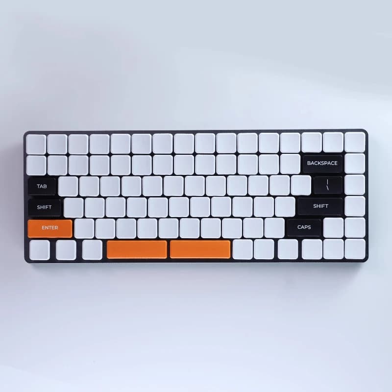 CHOSFOX Copritasti per tastiera meccanica a basso profilo Sublimazione termica PBT Copritasti a basso profilo personalizzati CFX PLUS ultrasottili