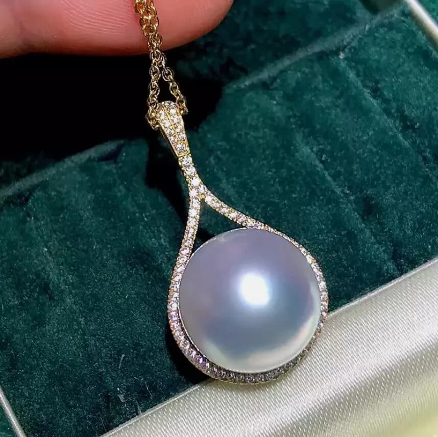 2024 vendite Champion AAAAA 11-12mm 10-11mm 12-13mm collana con ciondolo di perle bianche akoya rotonde naturali 18 pollici 925S