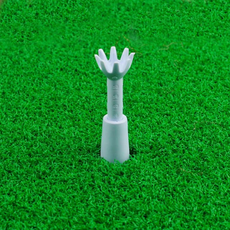 PGM 1 pcs Tee De Golf Soporte Pelota Golf Suave Ajustable Anti-vol Auto Pie Deporte