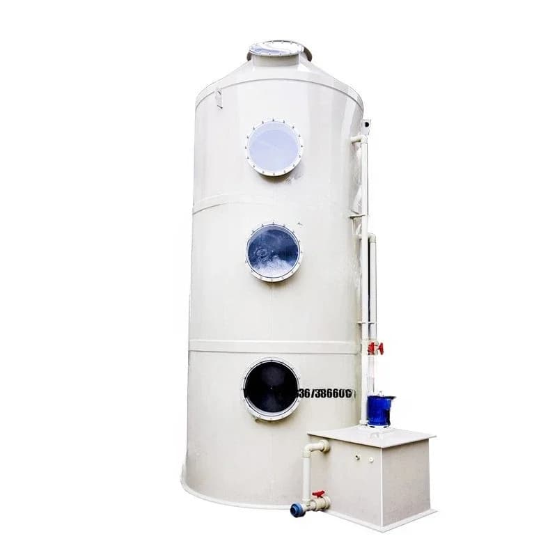 Gas Treatment System Industrial Air Scrubber Gas Disposal Machinery Air Purifier