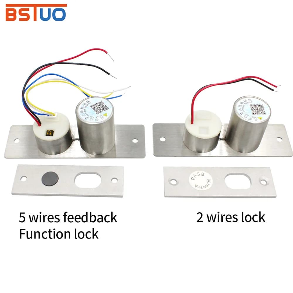 Sistema di controllo accessi per porte del cancello serratura magnetica elettrica per porte in vetro Rrop Bolt catenaccio apriporta serratura automatica per cancello