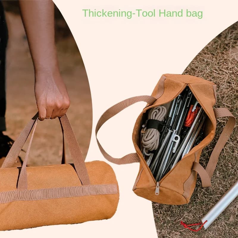 1 Set of bag holders for outdoor tools, bag holders, pair with large capacity backpack, bag for portable clippers, kit for camping organization, tent