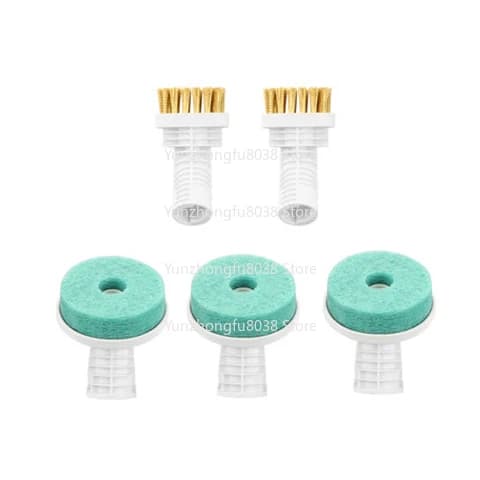 Suitable for Steam Mop Copper Wire Brush Head ZQ600/ZQ610/ZQ650 Cleaning Brush Head Stubborn Decontamination Kitchen