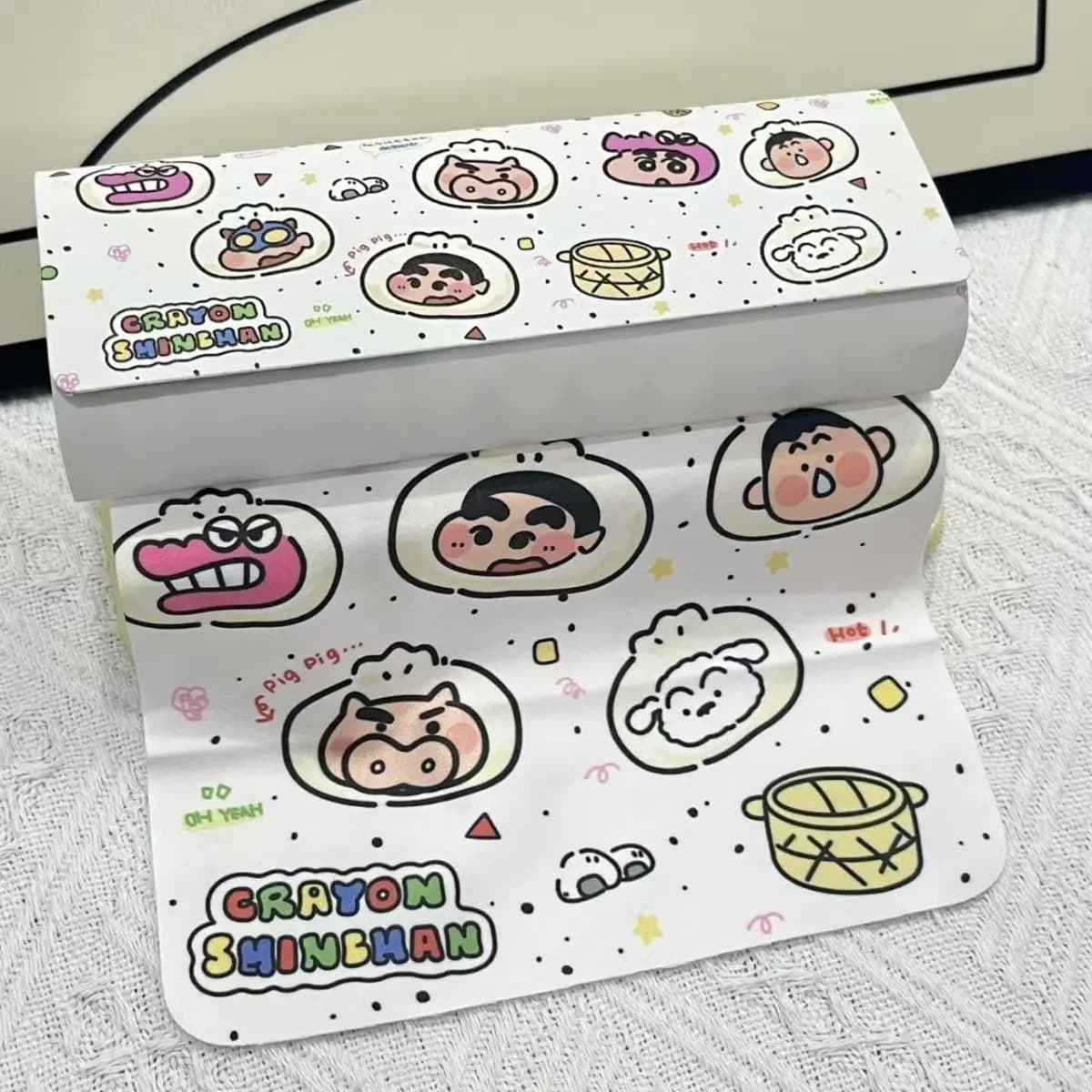 Crayon Shin-chan Keycap Single Cartoon Cute Anime Custom Mechanical Keyboard Cross-Axis Transparent Keycap Hanger