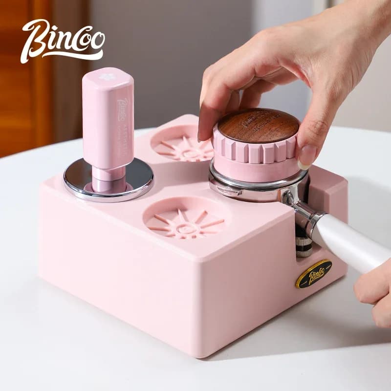 Bincoo foundation make-up pressing seat Espresso filling seat 51/58mm, powder pressing cloth powder three piece combination set