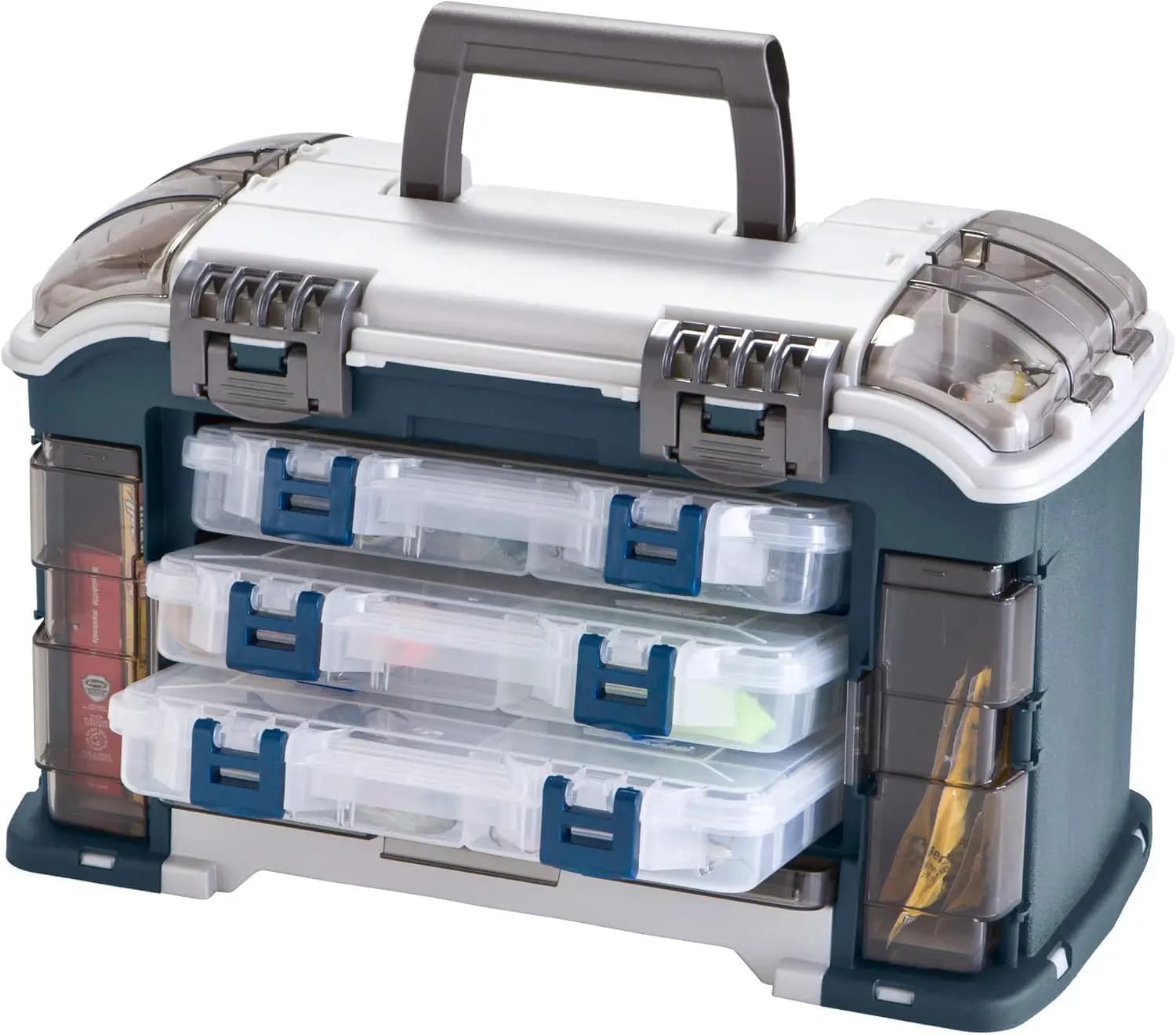 Corner tool holder with three foldable 3560 boxes, fishing gear holder, premium tool holder