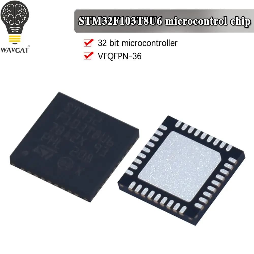 NUOVO STM32F103T8U6 STM STM32 STM32F STM32F103 STM32F103T STM32F103T8 IC MCU 32BIT 64KB FLASH VFQFPN-36