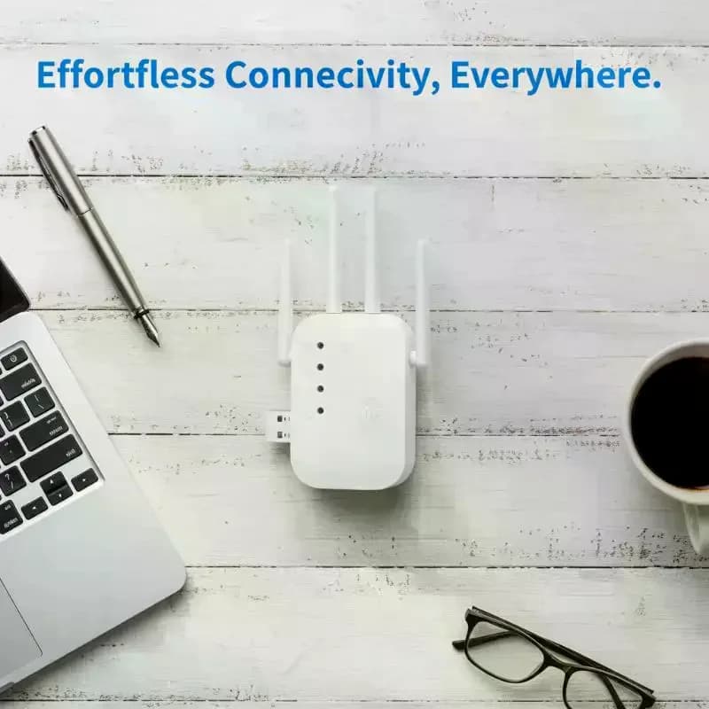 Ripetitore WiFi 2.4G 300Mbps per una Copertura Migliorata in Zone Rurali e Urbane