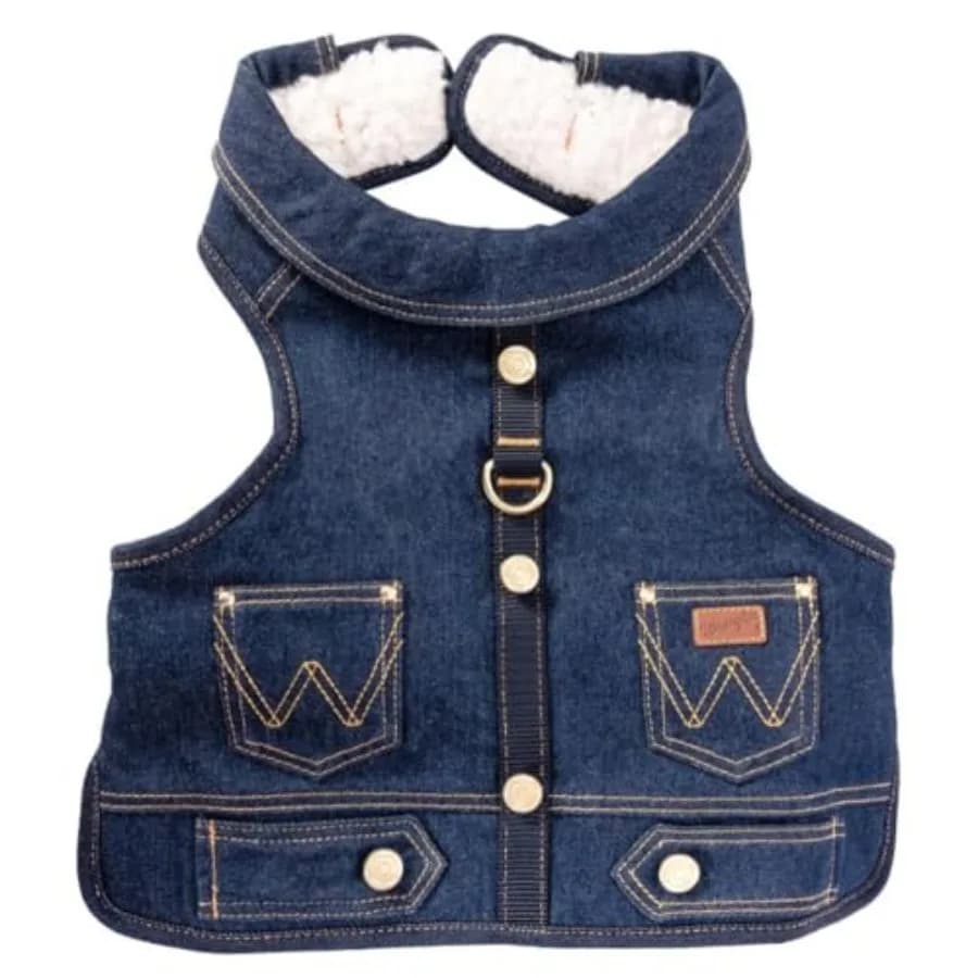 Pettorina per cani Dark Wash con Sherpa-S