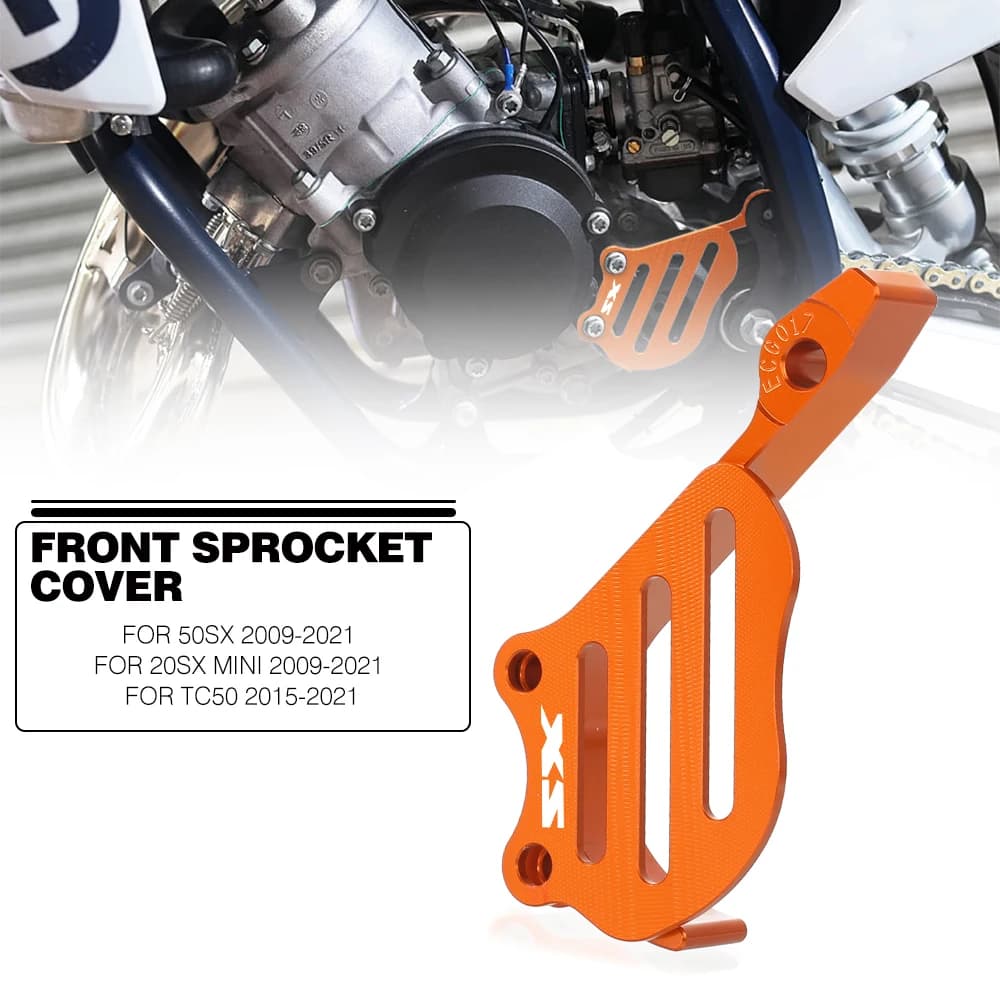 Moto Pignone Copertura Per 50SX 20SX 20 50 SX Mini 2009-2021 Husqvarna tc50 TC 50 2015-2021 Caso Saver Catena Guard Protector