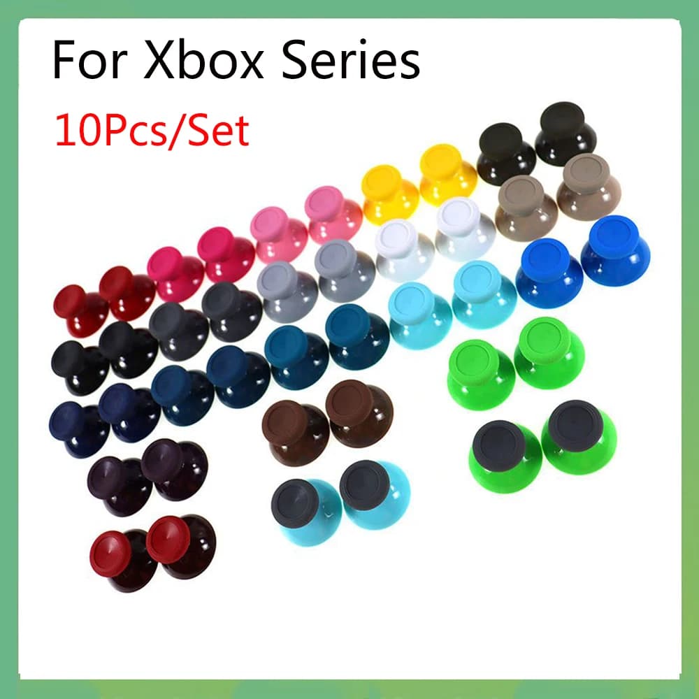 10 pz Per Xbox One Joystick Caps Copertura Per Xbox Serie S/X Controller 3D Analogico Thumbsticks Pulsante Fungo Cap Set di Accessorio