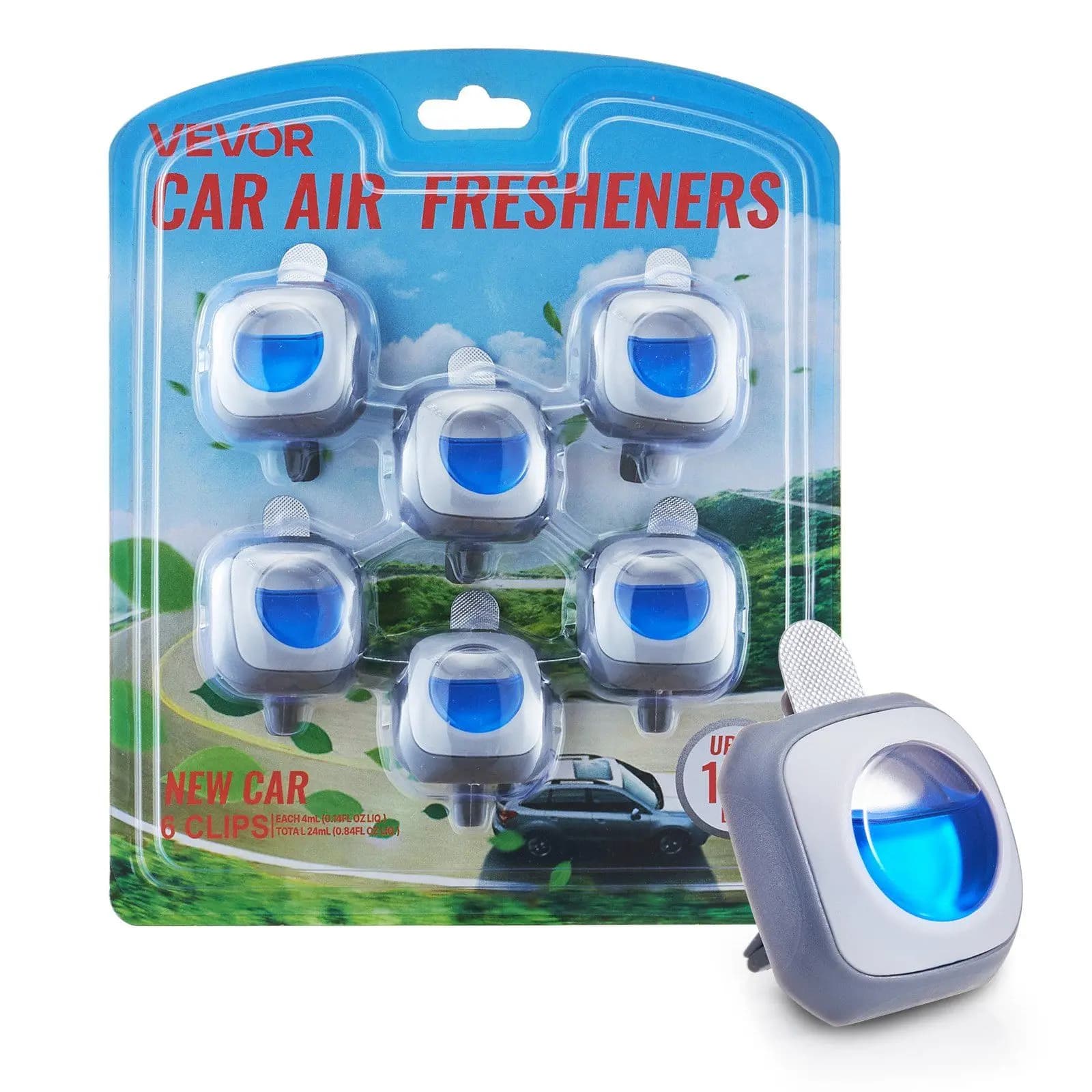 Deodorant for cars Pack of 6 new clips for 4 ml car perfumes for each Deodorant for venting
