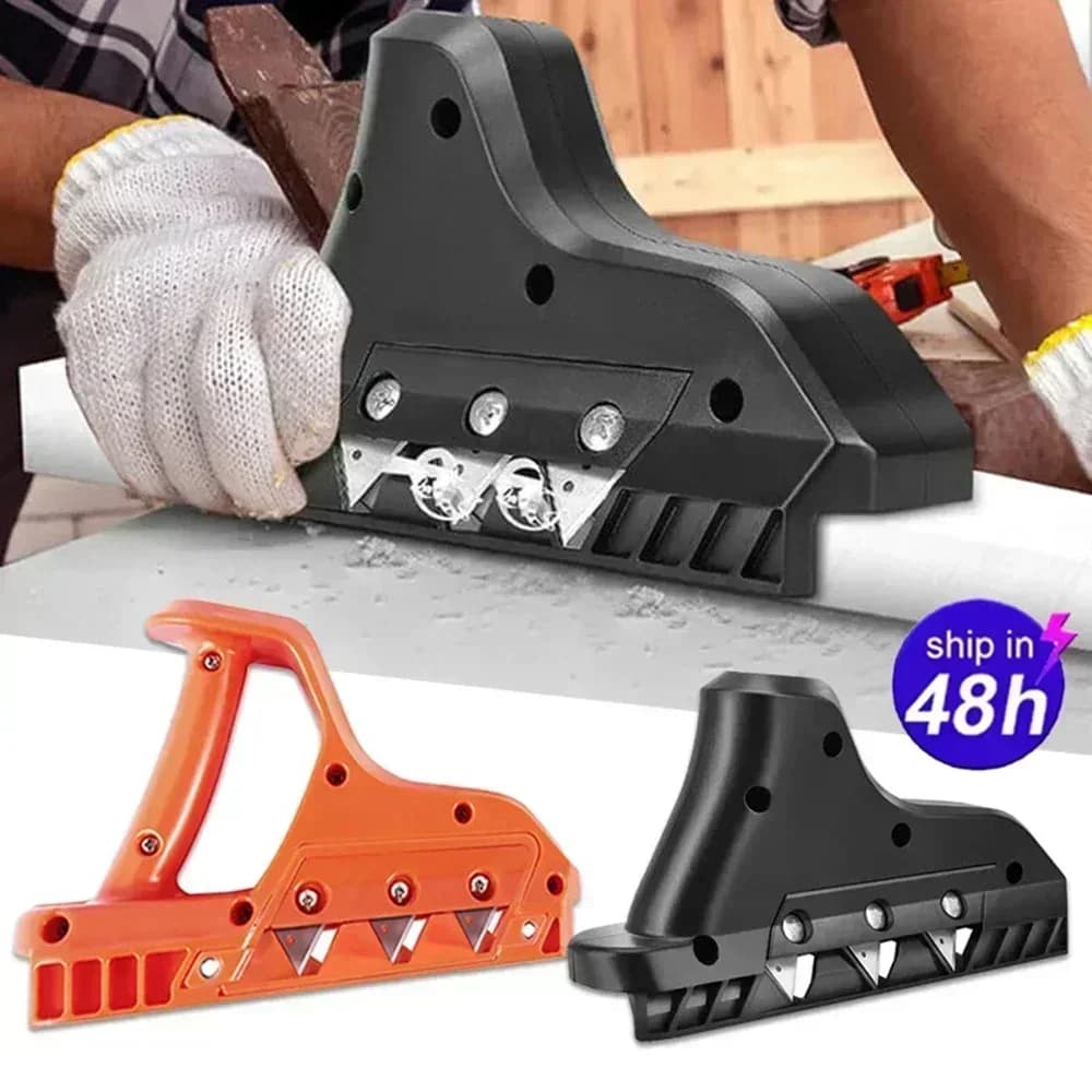 Plasterboard Quick Cutter, Hand Plane Wood Plasterboard Edger Board Drywall Edge Chamfer Woodworking Chamfering Hand Planer, 45°