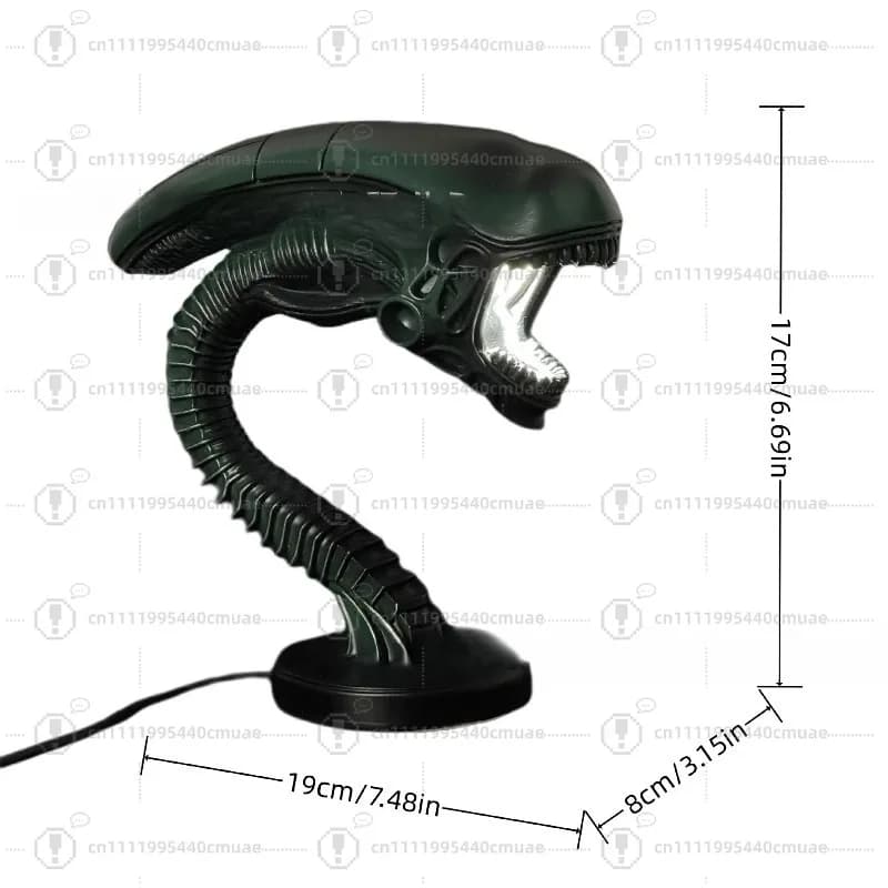 Creature Night Light, Creative Resin Lamp Stand for Bedroom Ambiance, Unique Home Decor Sculpture