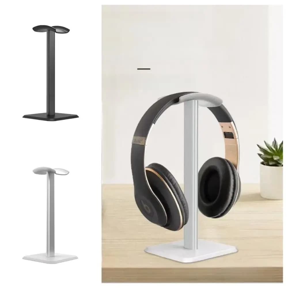 Organizer Space-Saving Headphone Stand Sturdy Minimalist Headset Holder Durable Portable Headphone Rack Desktop