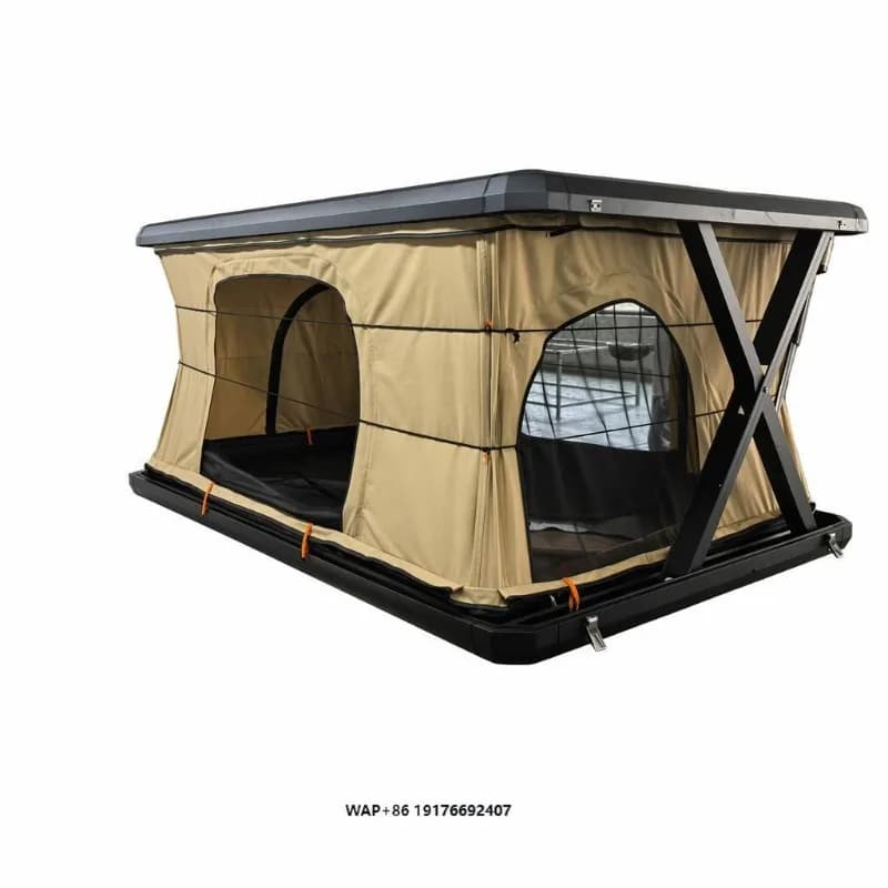 Customizable Extendable Design Aluminum Alloy Softtop Roof Tent for Outdoor Camping and Car Roof Racks