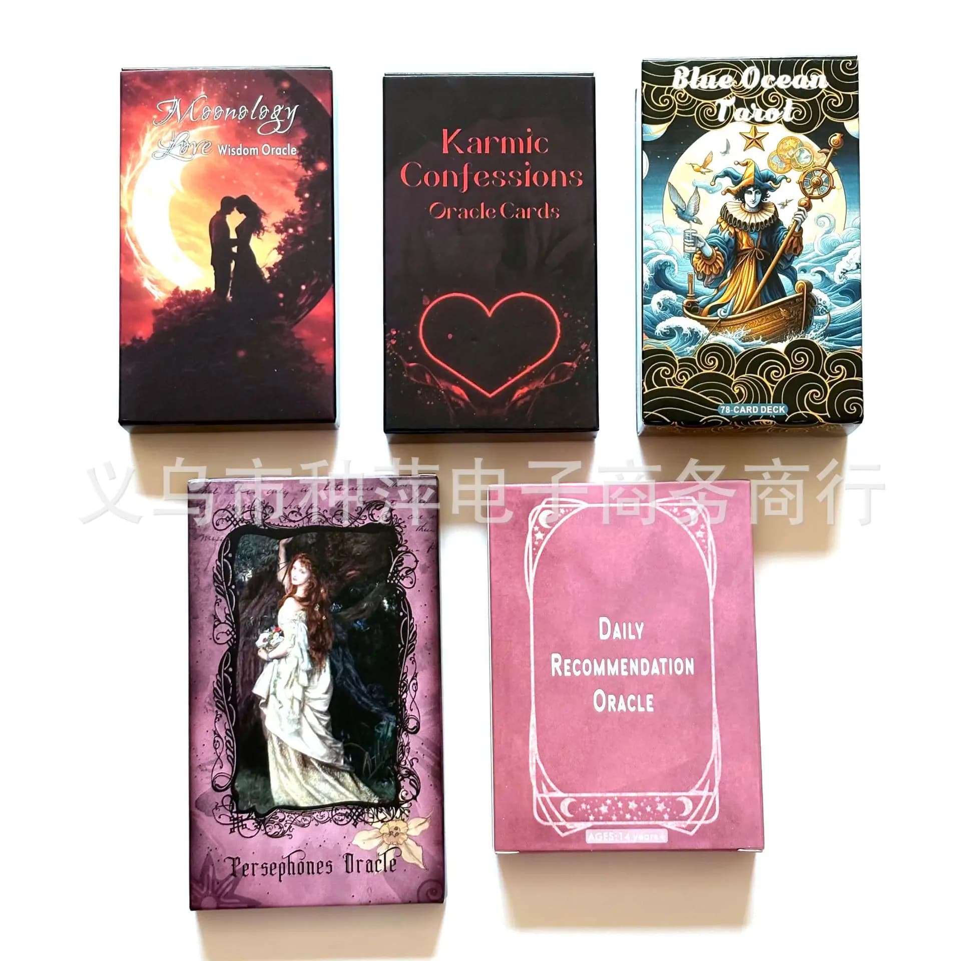 700 stili angelo Tarocchi Carte lunologia amore saggezza raccomandazione quotidiana Connessioni cosmiche Insights Oracle Deck