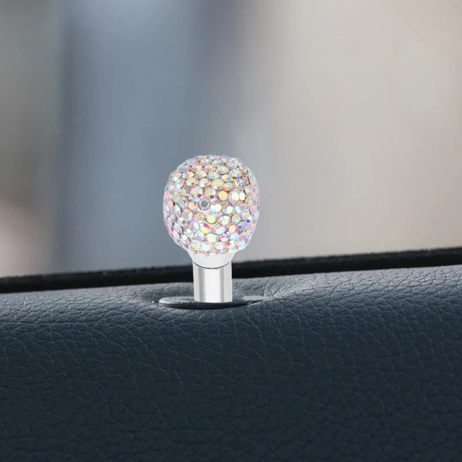 4 pz. Pomelli per serrature auto con strass in lega di zinco, universali per SUV, camion, modifica interni auto, per serrature portiera veicolo