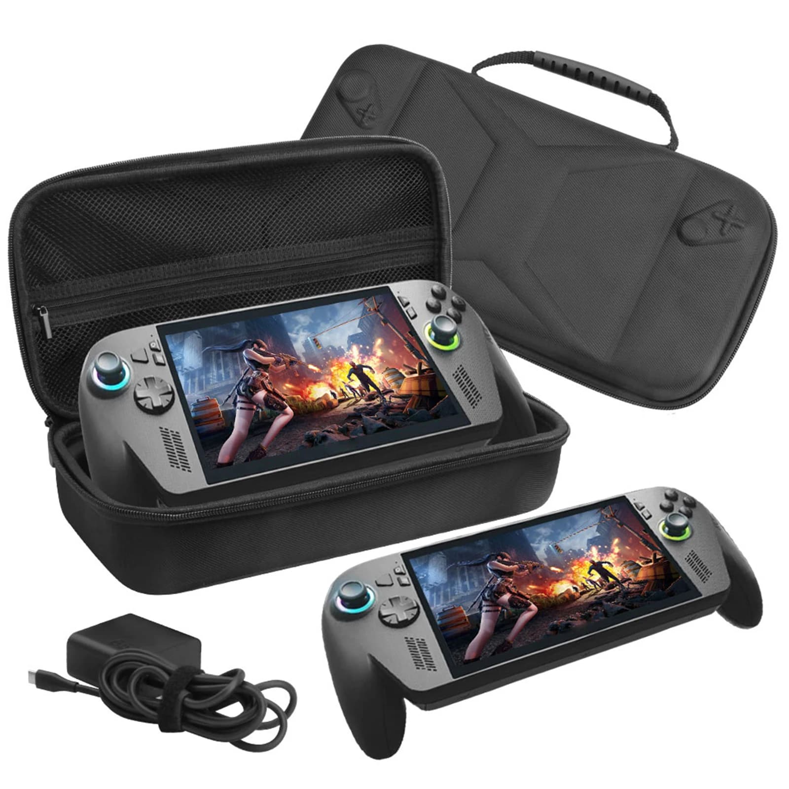 Custodia da trasporto per ROG Xbox Ally X Custodia protettiva rigida da trasporto Custodia da trasporto portatile Borsa con manico Accessori da gioco