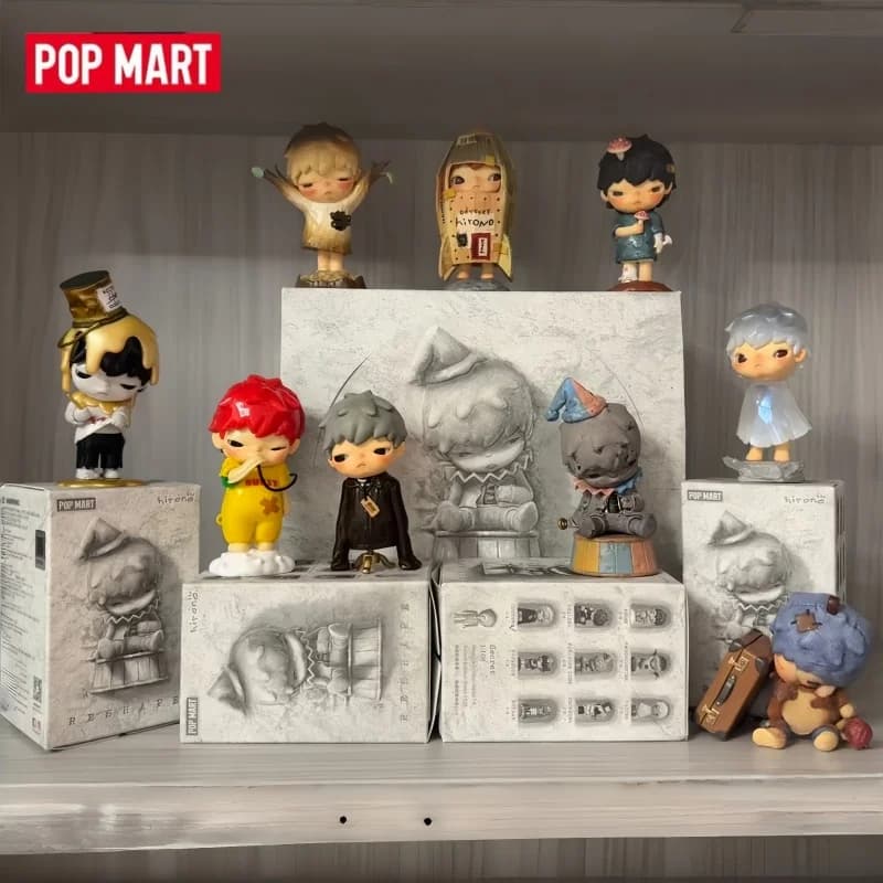 POPMART Hirono Reshape Series Mystery Box, Action Figure Anime in PVC, Modellino da Collezione, Decorazione da Scrivania, Giocattolo Unisex, Regalo