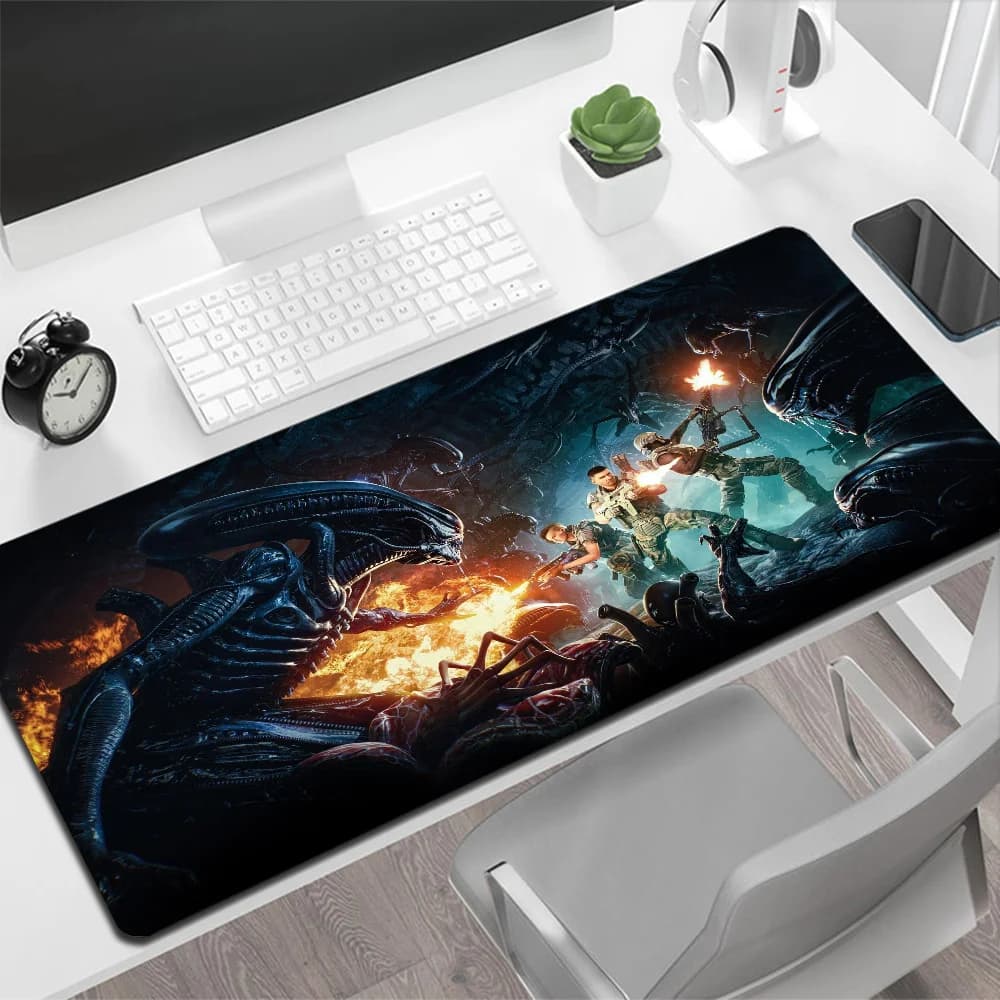 Aliens Fireteam Elite Large Mouse Pad Gaming Mouse Pad PC Gamer Computer Mouse Mat Big Mousepad XXL Keyboard Desk Mat Mause Pad