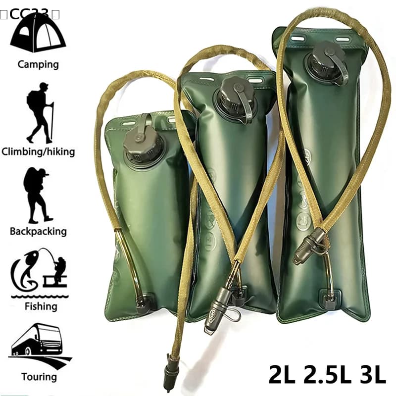 2/2.5/3L Foldable Hydration Bag, Without BPA, for Camping and Running, Backpack Hydration circumcised 33 details