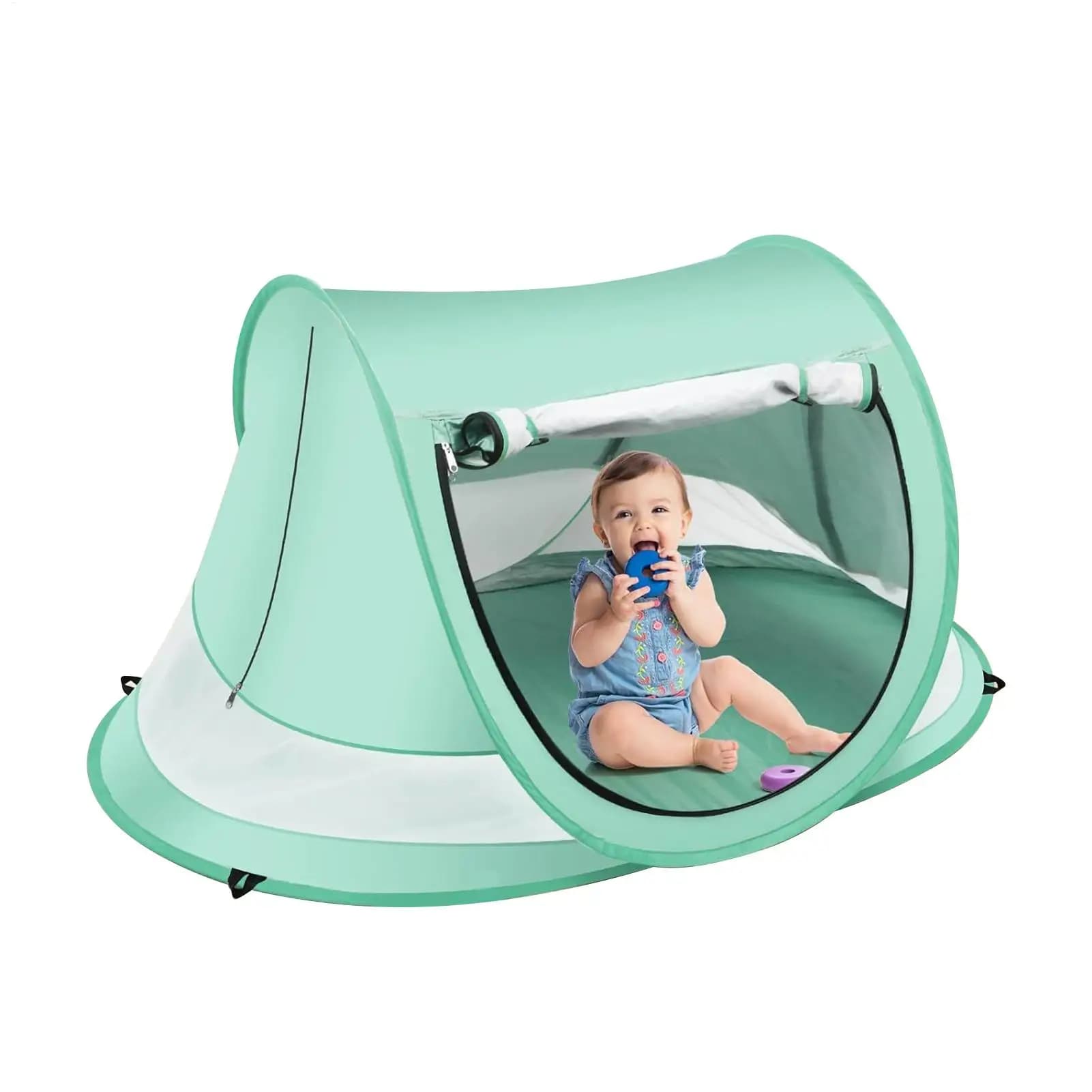 Kids Beach Tent UPF 50 Children Folding Canopy Children Game Tent for Backyard Vacation Picnic Outdoor Camping Park Travel