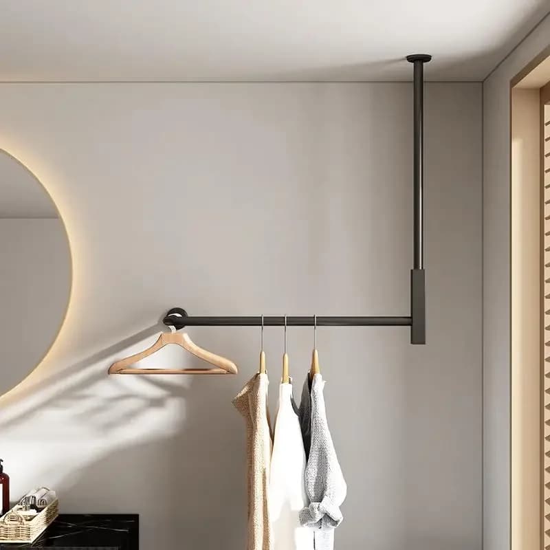 Stainless Steel Towel Holder Durable Bath Towel Hook for Hotel Dresses For Bedroom Resistant Organizer