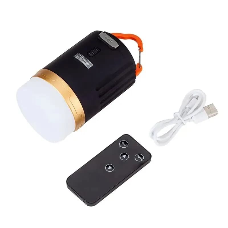 Lampada da Campeggio Impermeabile, Luce Notturna LED Portatile con Telecomando, Lanterna Ricaricabile per Esterni