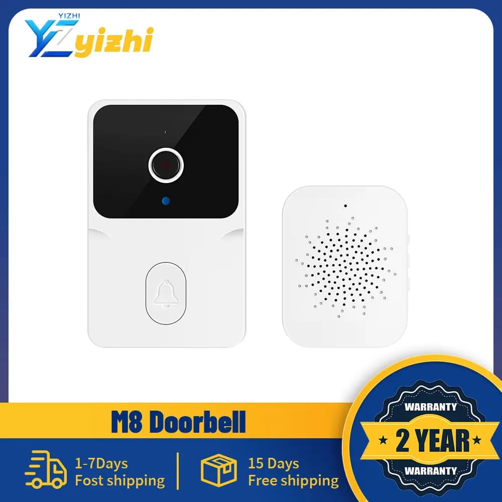 M8 2.4G WiFi, Domestic Security Camera, Bidirectional Audio, Night Vision, Battery, Safe House Monitoring