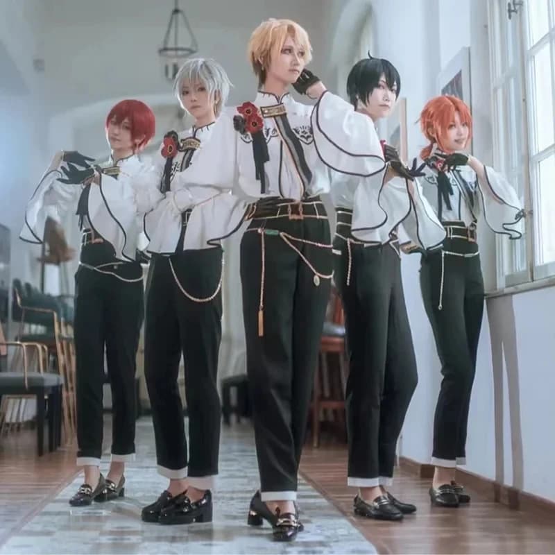Ensemble Stars Sena Izumi Cosplay Costume Narukami Arashi Sakuma Ritsu Suou Tsukasa Tsukinaga Leo Carnival Performance Dress