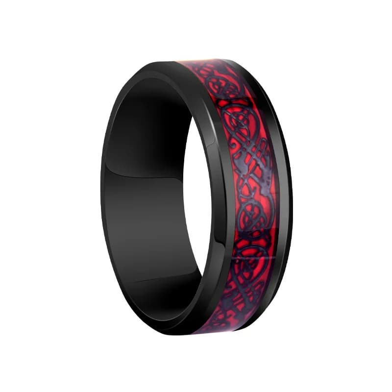 Moda stile punk Gear rotante ansia Fidget Anello catena in acciaio al titanio Spinner Anelli per uomo Rock Biker Gioielli per feste di nozze