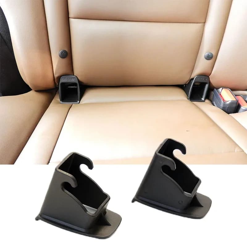 2 pz Auto Cintura di Sicurezza Del Bambino Connettore ISOFIX Guida di Chiusura Scanalatura 1 coppia Automobile Bambino Seggiolini di Sicurezza/Cinture di Sicurezza Accessori