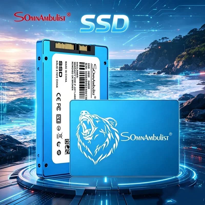 Zippy SomnAmbulist 2.5 SATA3 SSD 64GB 120GB 128GB 240GB 256GB 480GB 512GB Inner Memory Drive For Desktop Device