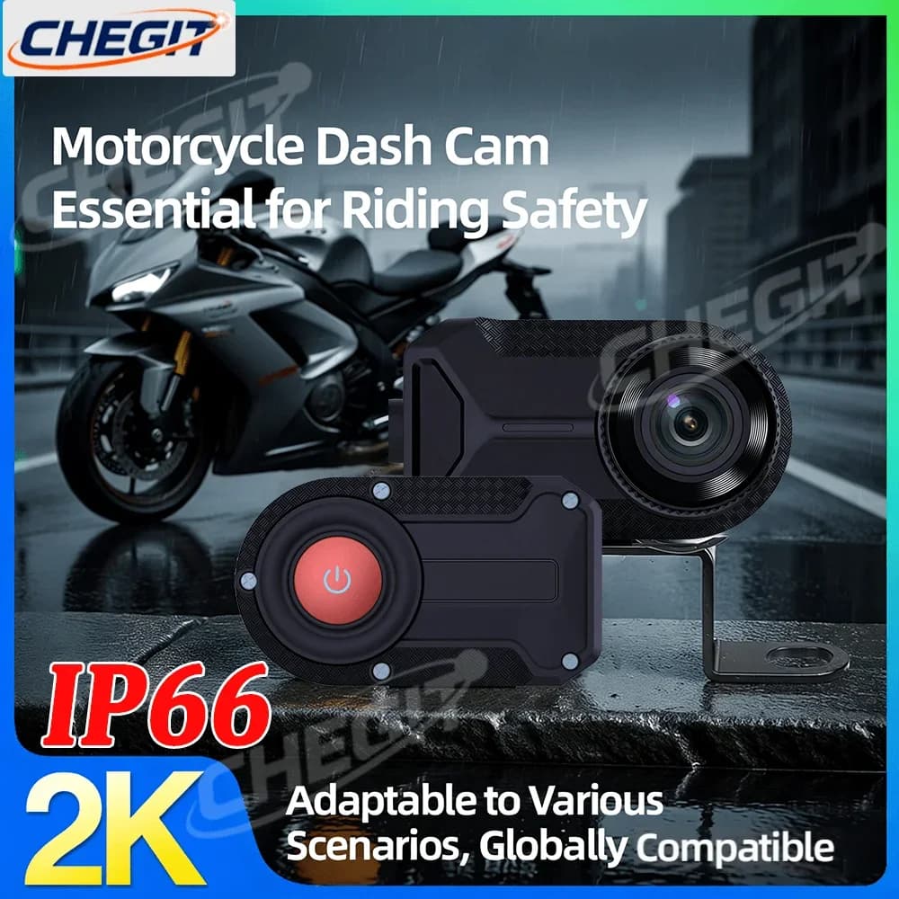NEW 2K HD Motion DVR Waterproof IP66 Loop Recording 170 Degrees Widely Camera Corner HD Video Recorder Dash Cam WiFi Auto DVR