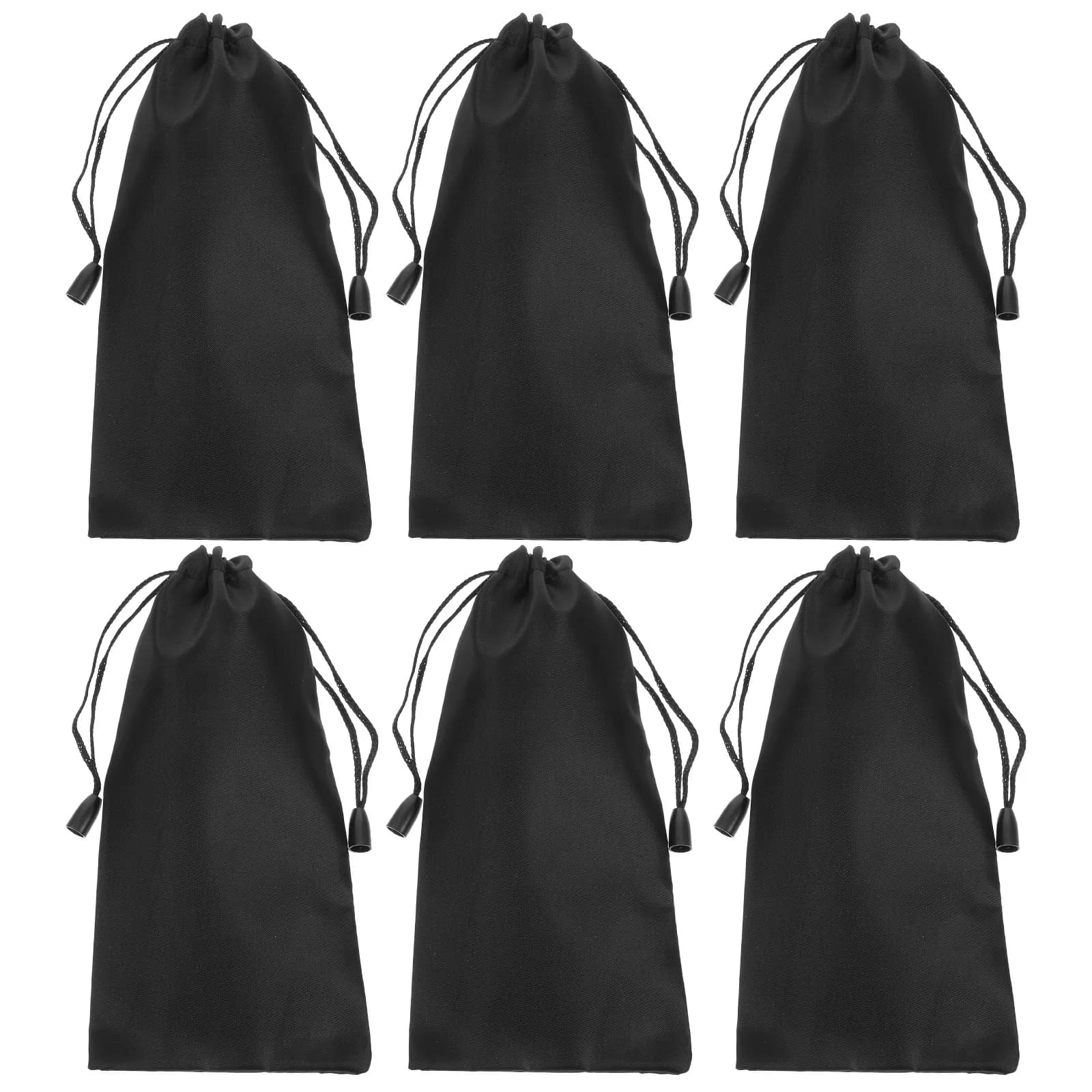 10 Pezzi Sacchetto Morbido con Coulisse per Occhiali da Sole, Custodia Portatile per Occhiali, Organizer da Viaggio, Custodia Protettiva Antigraffio