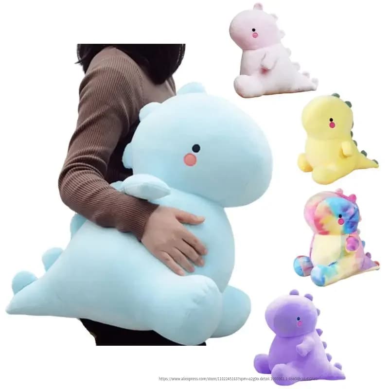 Nuovo Arriva 30-60 CM Dinosauro Gigante Giocattoli di Peluche Kawaii Farcito Morbido Animale Bambola per I Bambini Del Bambino Dei Bambini Del Giocattolo Del Fumetto Regalo Classico