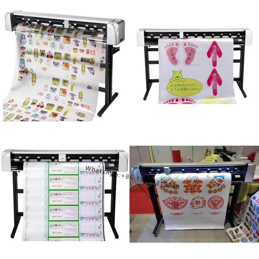 Plotter da Taglio per Grafiche e Adesivi, Macchina da Taglio per Vinile, Plotter da 1,4m