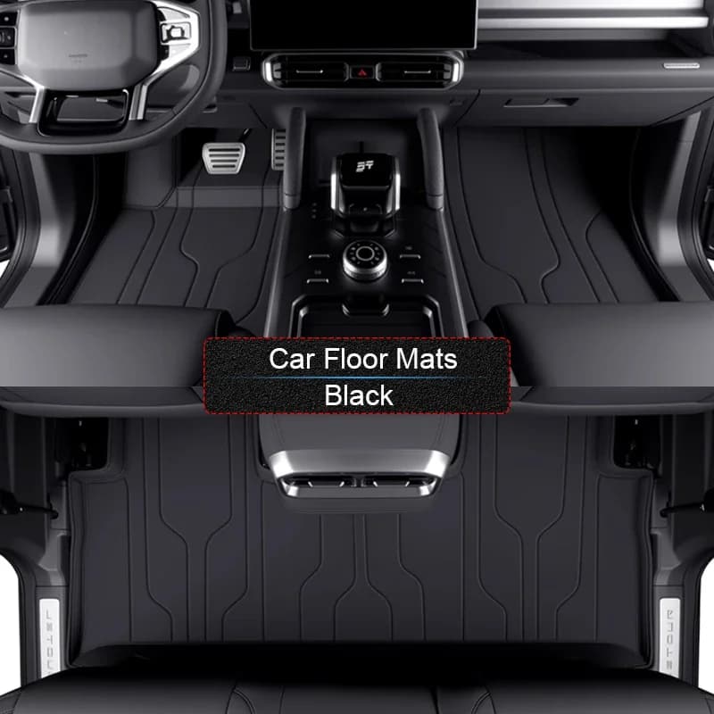 Personalizzato Nappa In Pelle Antiscivolo Auto Piede Proteggere Zerbino di Lusso Impermeabile Pavimento Pad Accessorio Interno Per JETOUR T2 2023-Presente