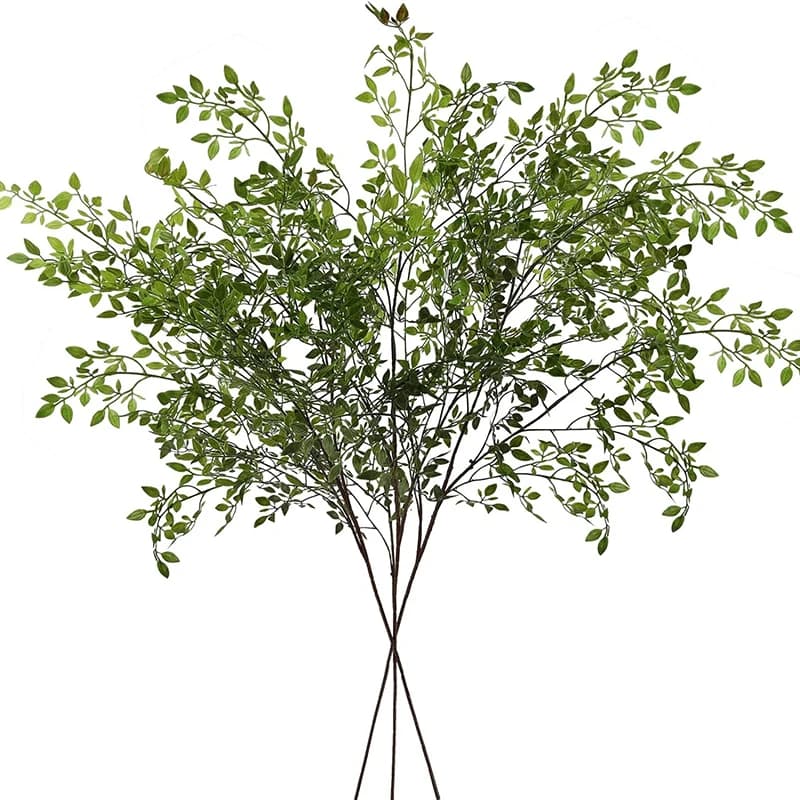 43.3 inch artificial green plant Pretend eucalyptus leaves Floral arrangement Accessories Wedding home decor