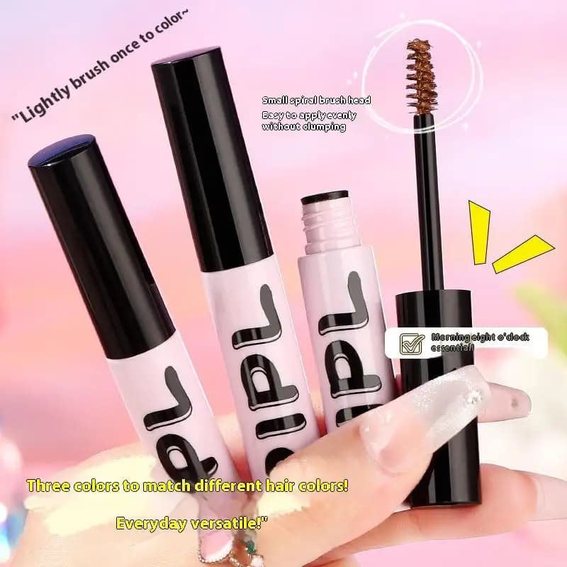 Fiber Eyebrow Mascara Natural dye cream for long-lasting eyebrows Vegan formula Growth thickening Eyebrow styling cream Eyebrow potentiators