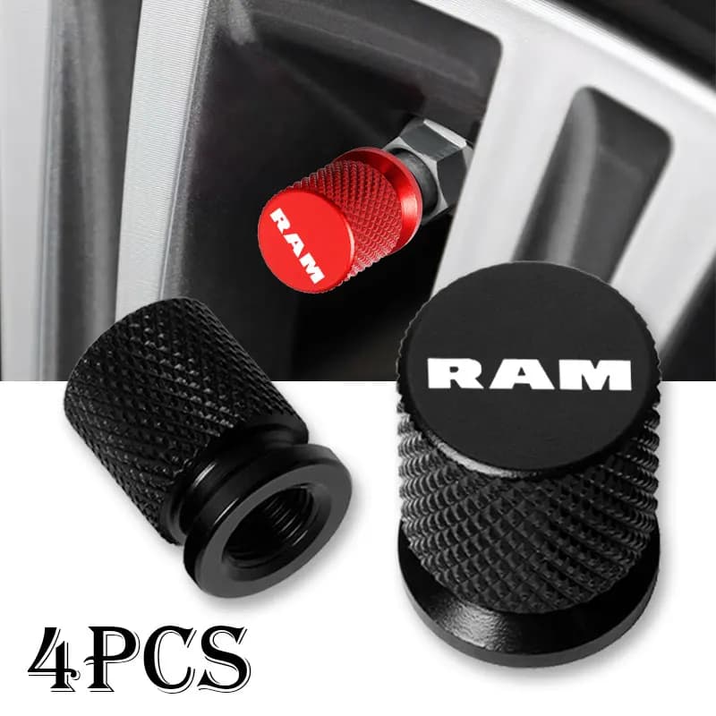 Car Wheel Tire Valve Car Seat Covers Airdust Air Tires Waterproof for Dodge Ram 1500 2500 3500 Car Styling Accessories