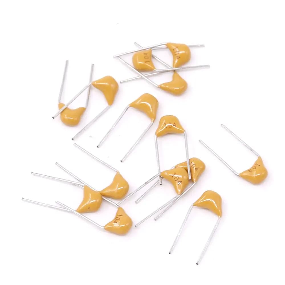 100 pz/set condensatore ceramico multistrato 50 V (100 ~ 106) 10pF ~ 10uF 102 103 104 105 22pF 33pF 47pF 10nF 100nF 0.1uF 1uF Pin = 5.08mm