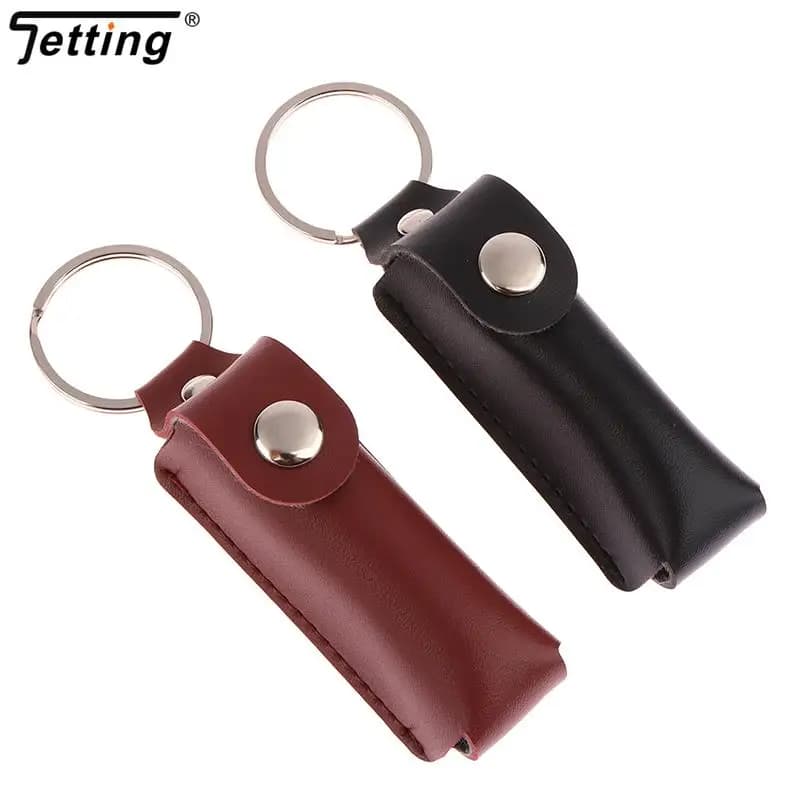 Custodia per disco U in pelle portachiavi portachiavi custodia per chiavetta USB custodia protettiva per Pendrive custodia per Memory Stick