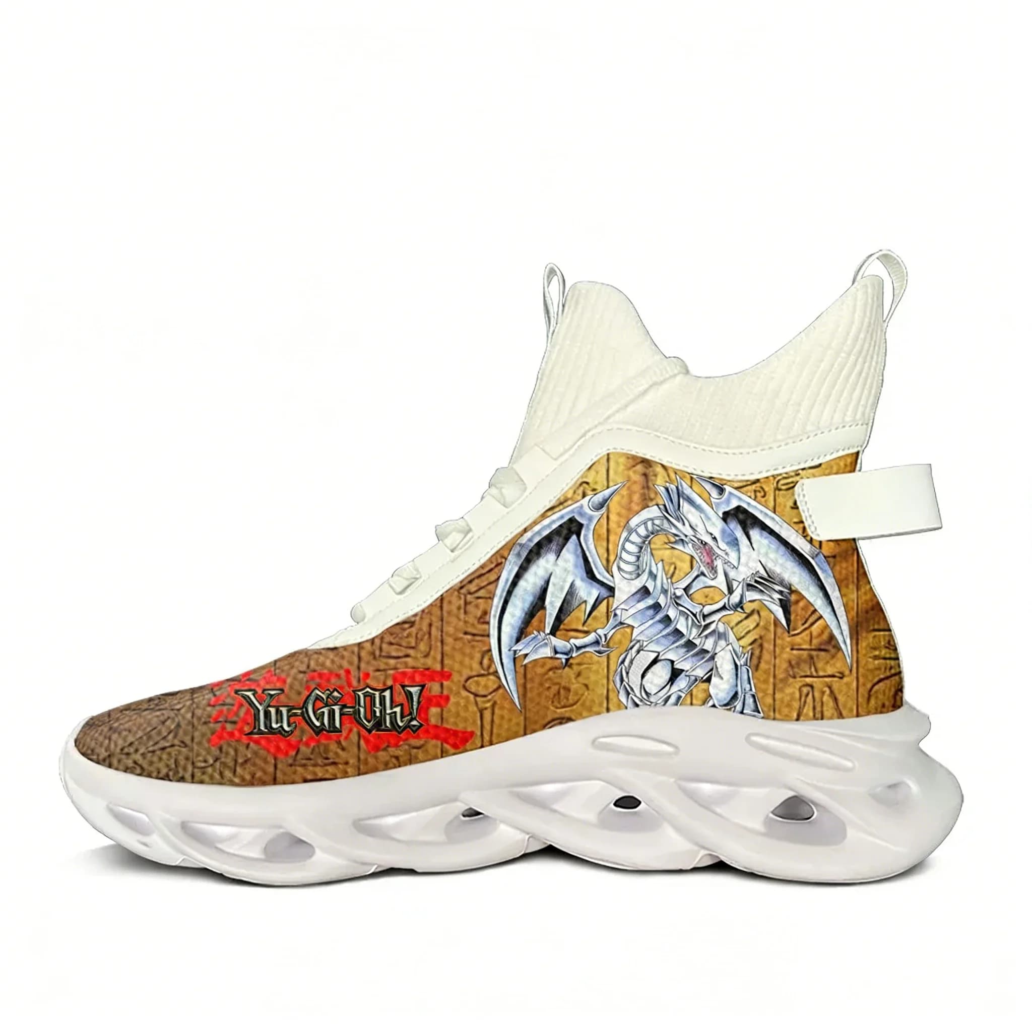 Yu Gi Oh Anime High Top Flats Sneakers Yugi Muto Trekking sneakers for men and women, travel shoes, mountaineering, reading, racing