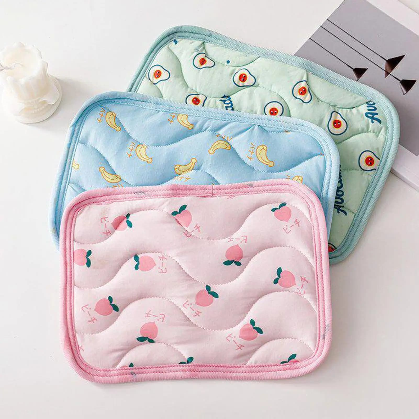 Summer Pet Cooling Mat Sleeping Bed Pet Cooling Blanket Portable Pet Cooling Mat Ice Cushion For Small Animals Pet supplies
